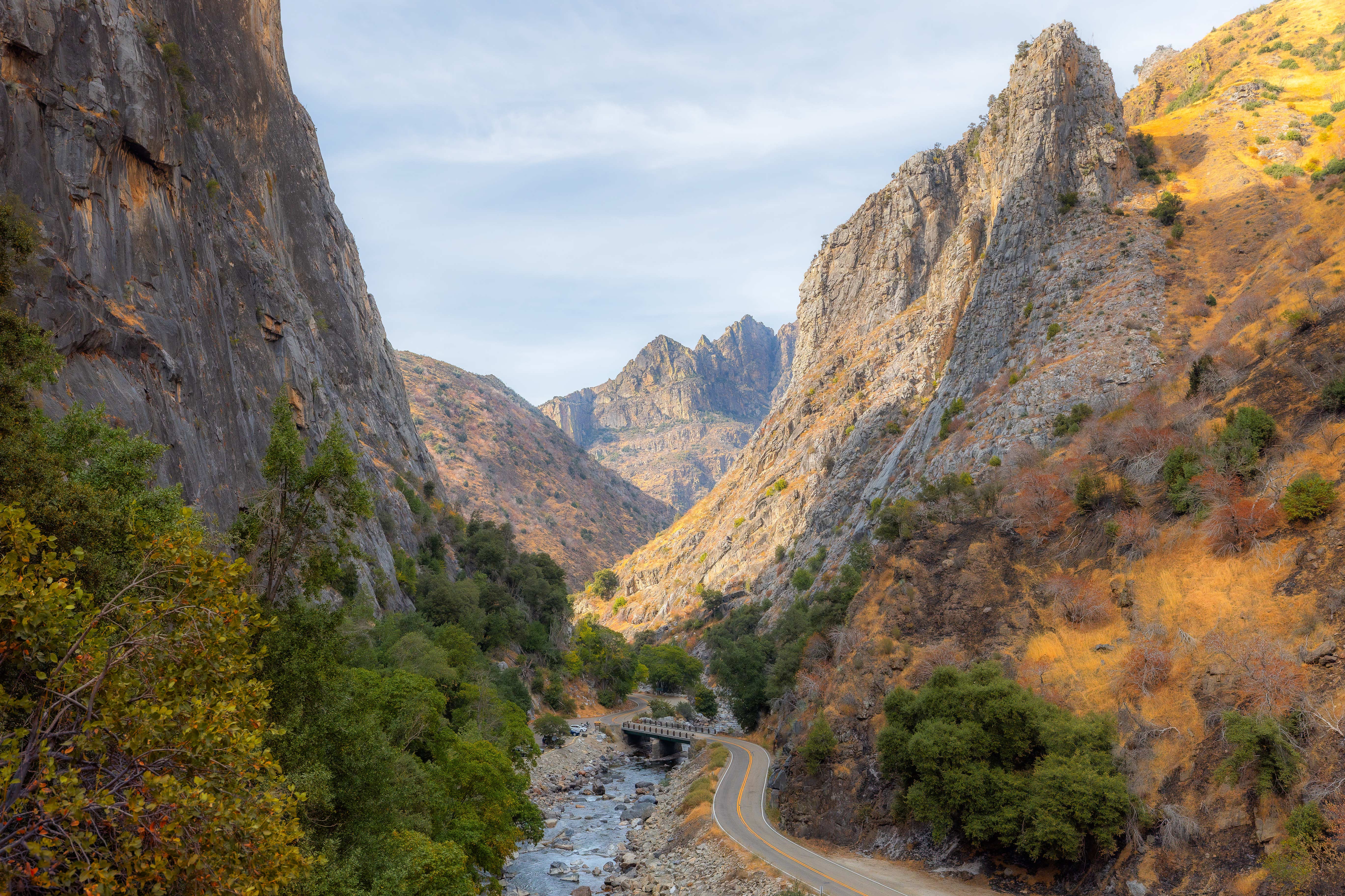 A scenic vista in Kings Canyon National Park